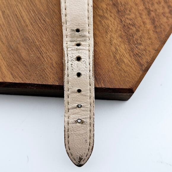 Anne Klein Women's Minimalist Watch Gold Tone Metallic Neutral Sophisticated - Picture 7 of 8